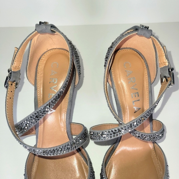 Carvela Kross Jewel 2 Rhinestone Heel Pumps - Picture 2 of 4